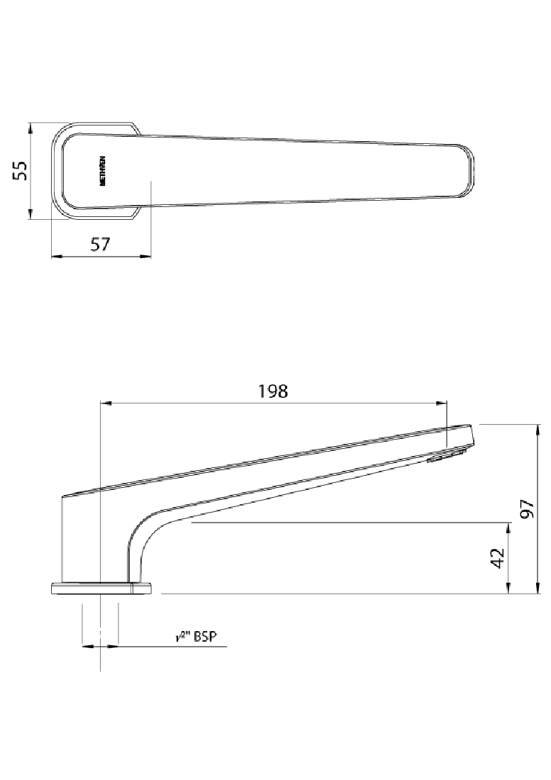 waipori-hob-mounted-swivel-bath-spout-technical-drawing